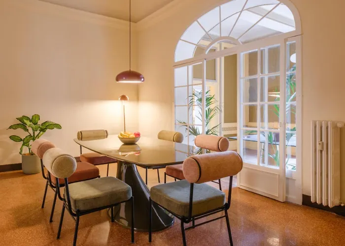 Unique Luxury Penthouse With Frescoes And Charm